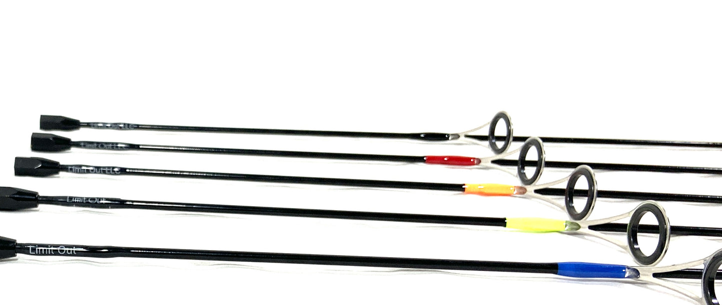 Fishing Pole Antenna, five horizontal